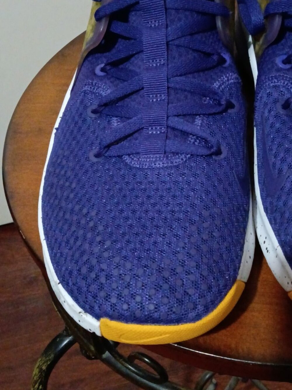 Nike LSU Tigers Free TR8 Cross Trainers Sneakers, mens Size 13 AR0413-500 - Picture 7 of 14